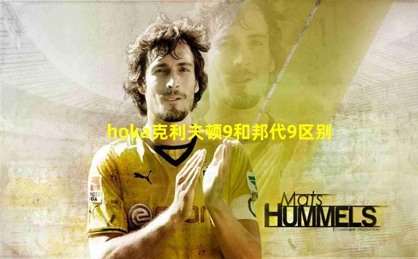 hoka克利夫顿9和邦代9区别